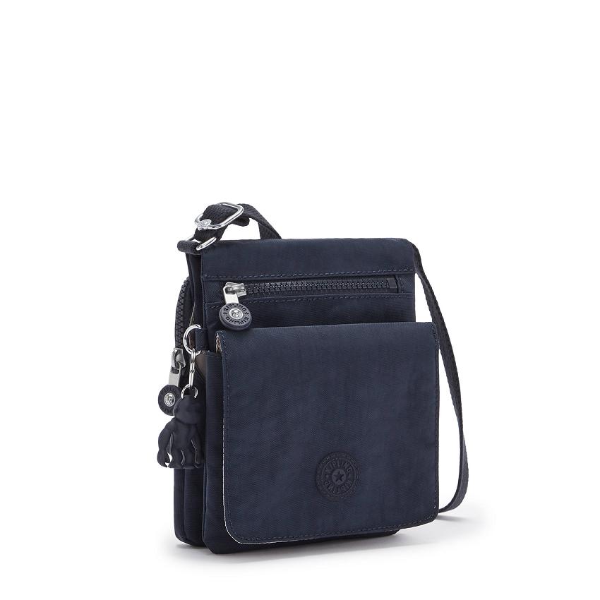 Kipling New Eldorado Crossbody Bags Blue | Ki1839D