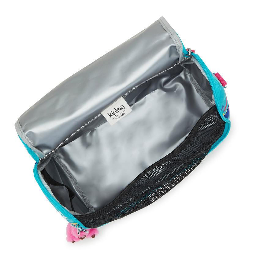 Kipling New Kichirou Lunch Bags Turquoise | Ki1233M