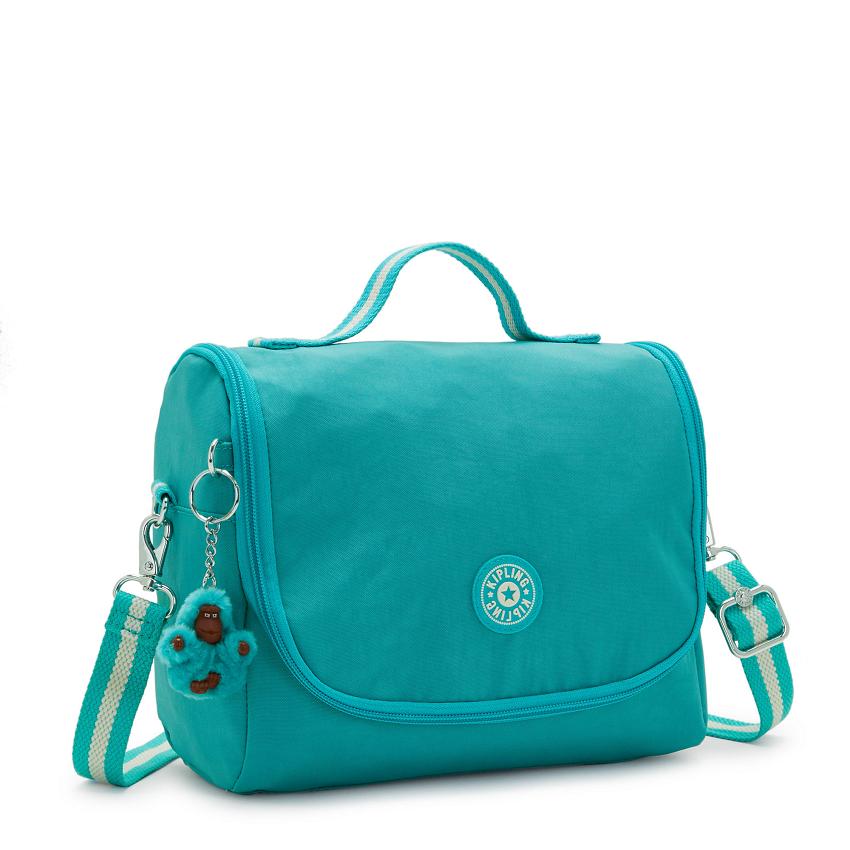 Kipling New Kichirou Lunch Bags Turquoise | Ki1402K