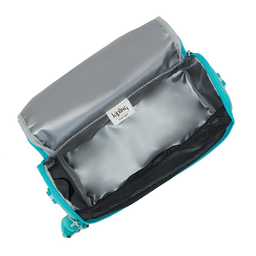 Kipling New Kichirou Lunch Bags Turquoise | Ki1402K