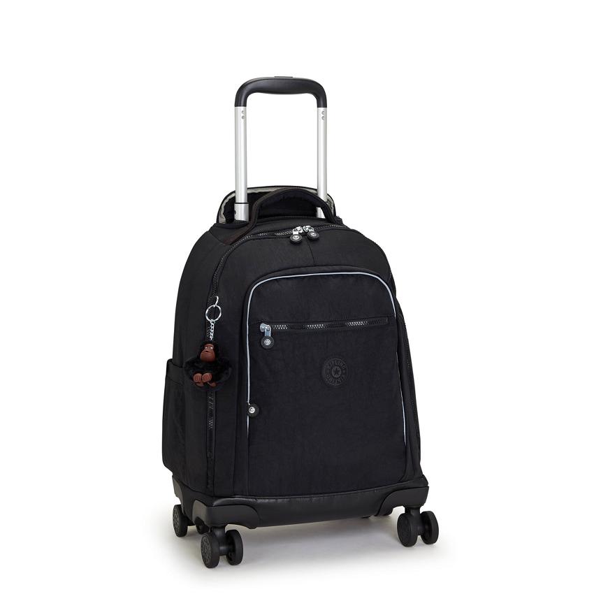 Kipling New Zea Rolling Backpacks Black | Ki1200U