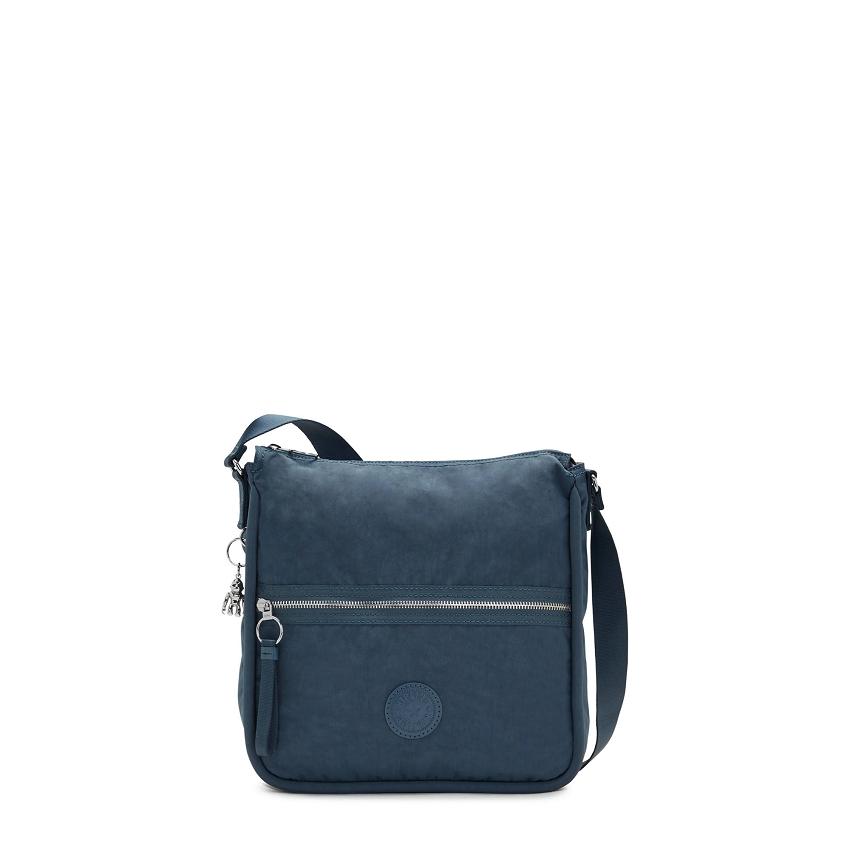 Kipling Oswin Shoulder Bags Navy Grey | Ki1063G