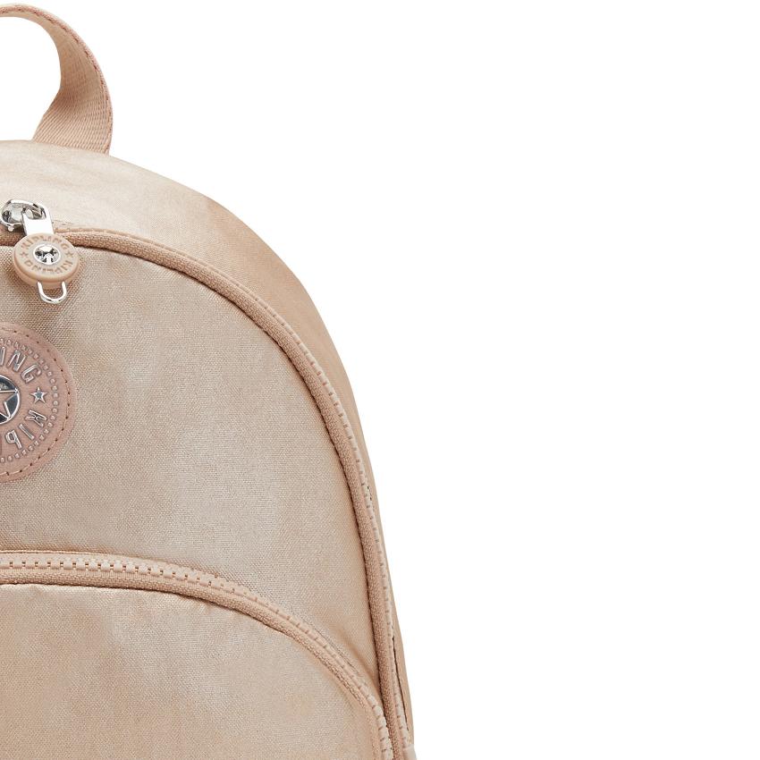 Kipling Paola Backpacks Gold Metal | Ki1997G