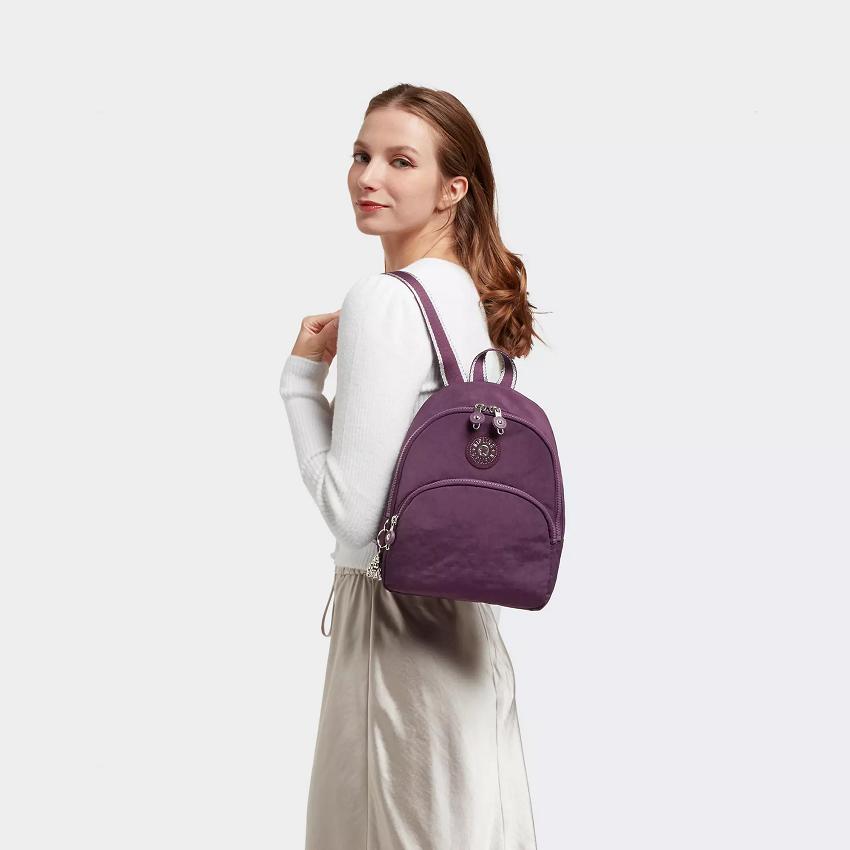 Kipling Paola Backpacks Purple | Ki1995S