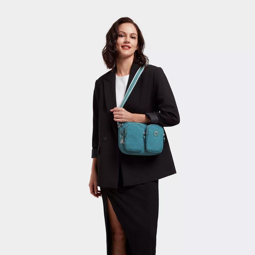 Kipling Patti Crossbody Bags Turquoise | Ki1981M