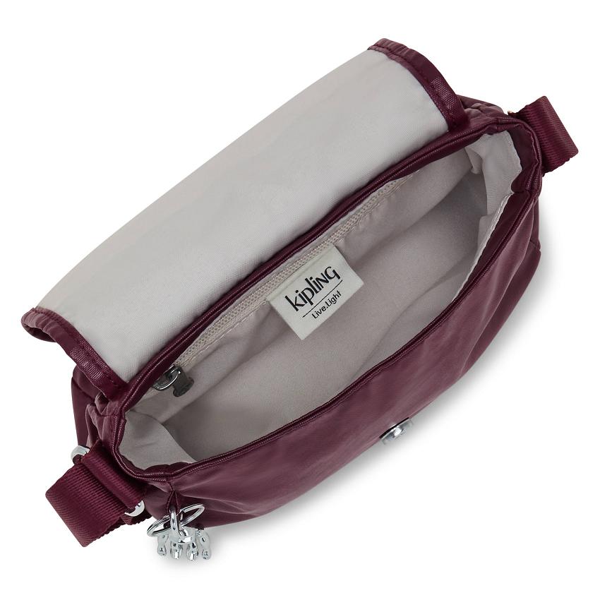 Kipling Sabian Crossbody Bags Burgundy | Ki1358K