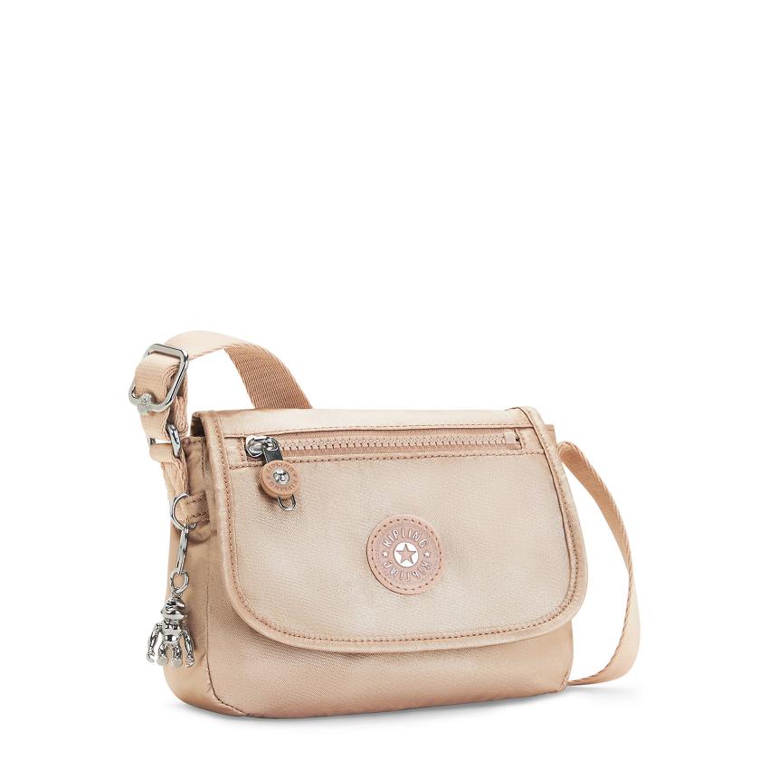 Kipling Sabian Crossbody Bags Gold Metal | Ki1304T