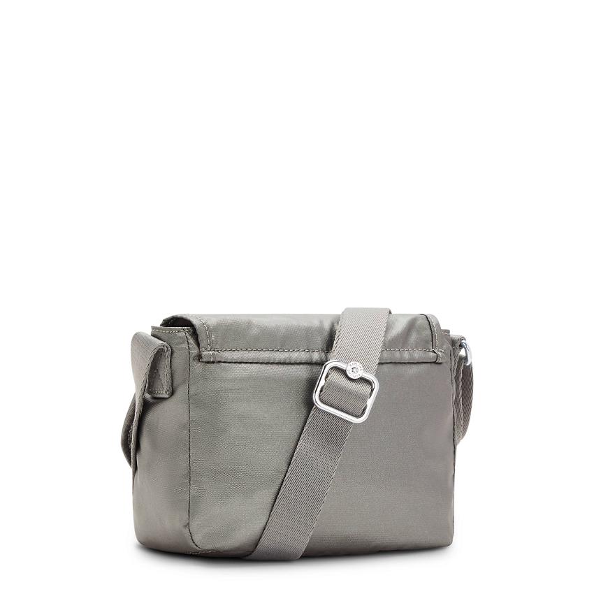 Kipling Sabian Crossbody Bags Grey Metal | Ki1189M