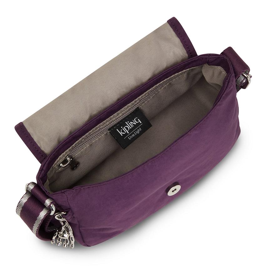 Kipling Sabian Crossbody Bags Purple | Ki1466O