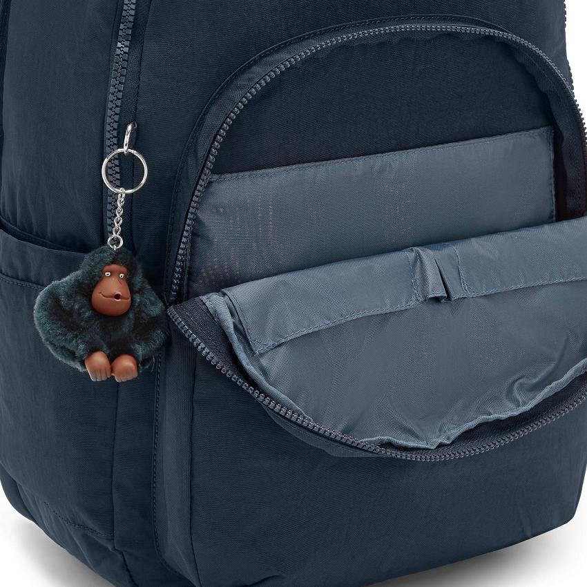 Kipling Seoul Extra Large Laptop Backpacks Blue | Ki1280S