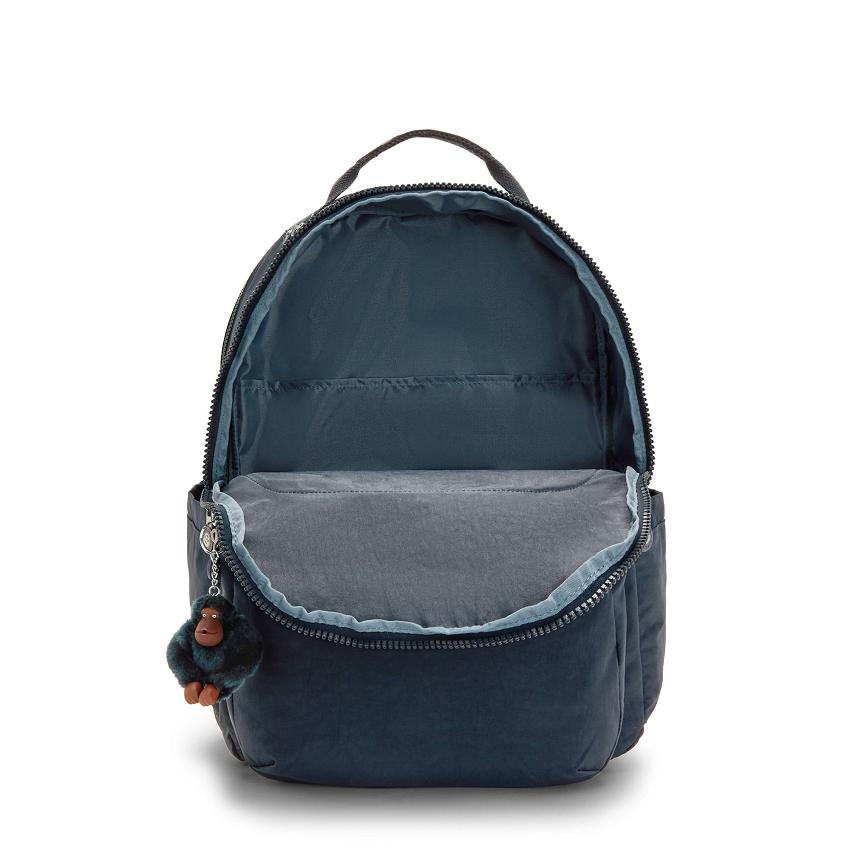 Kipling Seoul Extra Large Laptop Backpacks Blue | Ki1960E