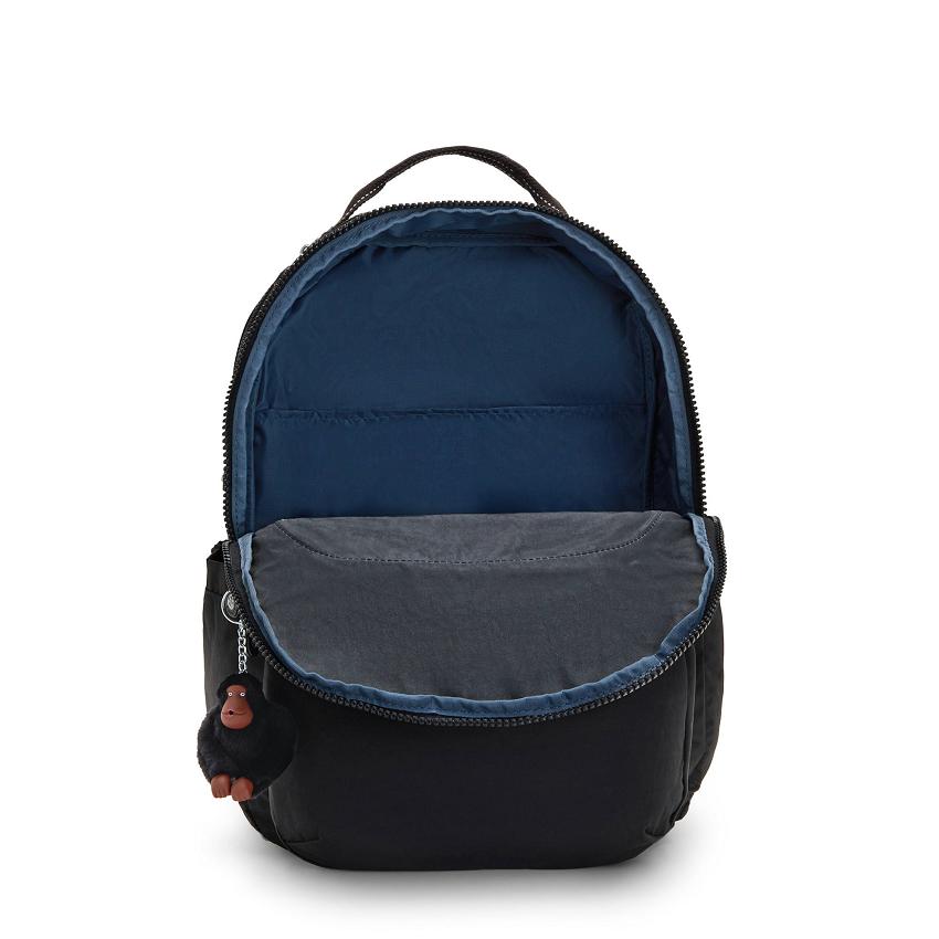 Kipling Seoul Extra Large Laptop Backpacks Black | Ki1971J