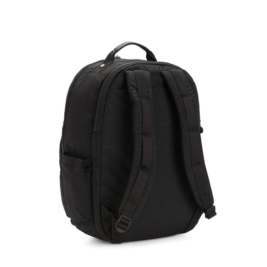 Kipling Seoul Extra Large Laptop Backpacks Black | Ki1971J