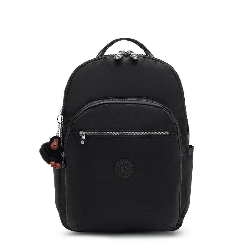 Kipling Seoul Extra Large Laptop Backpacks Black | Ki1971J