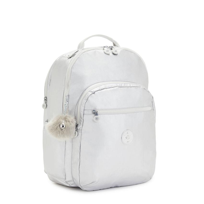 Kipling Seoul Extra Large School Backpacks Metal | Ki1614U