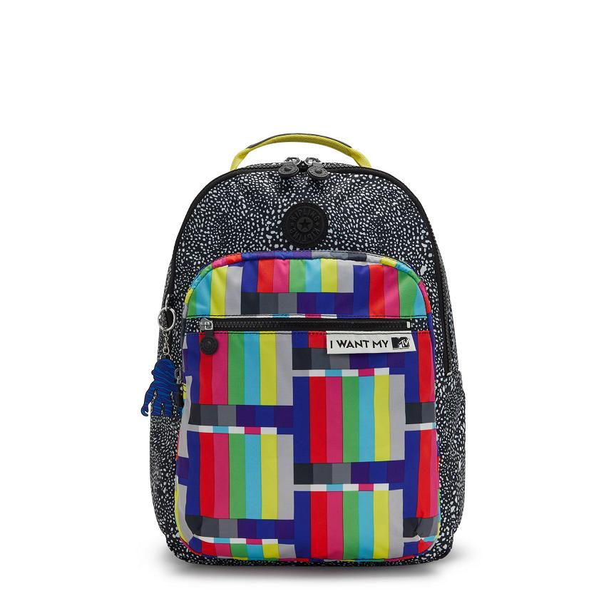 Kipling Seoul Large Backpacks Multicolor | Ki2057D