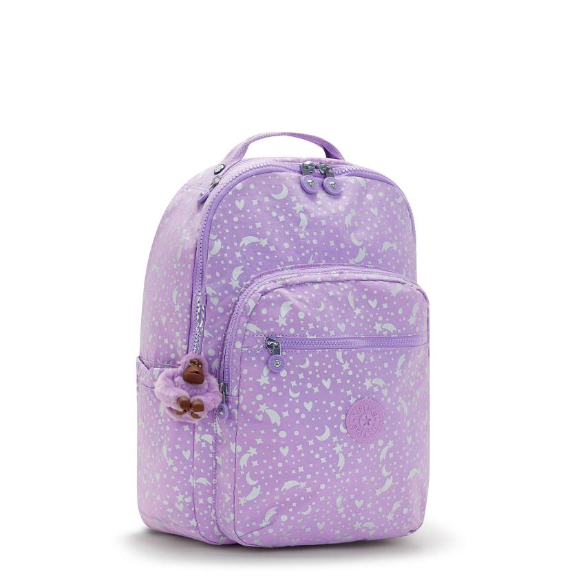 Kipling Seoul Large Laptop Backpacks Metal | Ki1442S