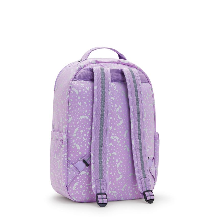 Kipling Seoul Large Laptop Backpacks Metal | Ki1442S