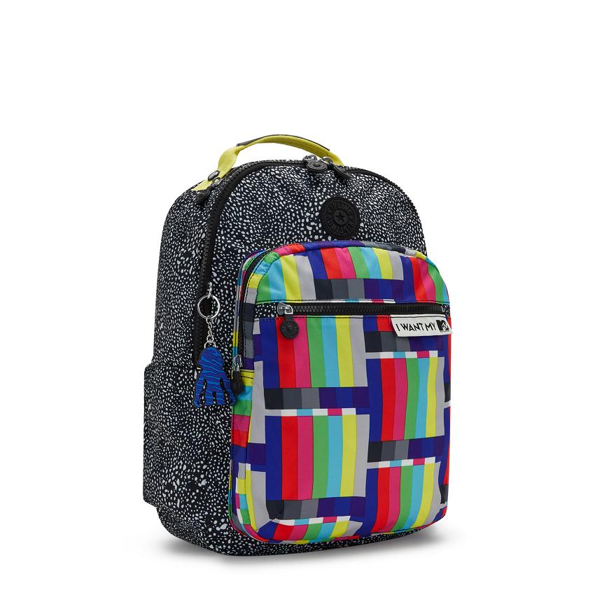 Kipling Seoul Large Laptop Backpacks Multicolor | Ki1496N