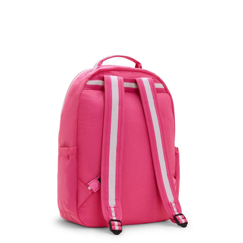 Kipling Seoul Large Laptop Backpacks Pink | Ki1665J