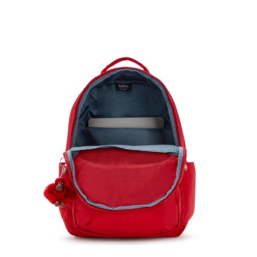 Kipling Seoul Large Laptop Backpacks Pink | Ki1746U