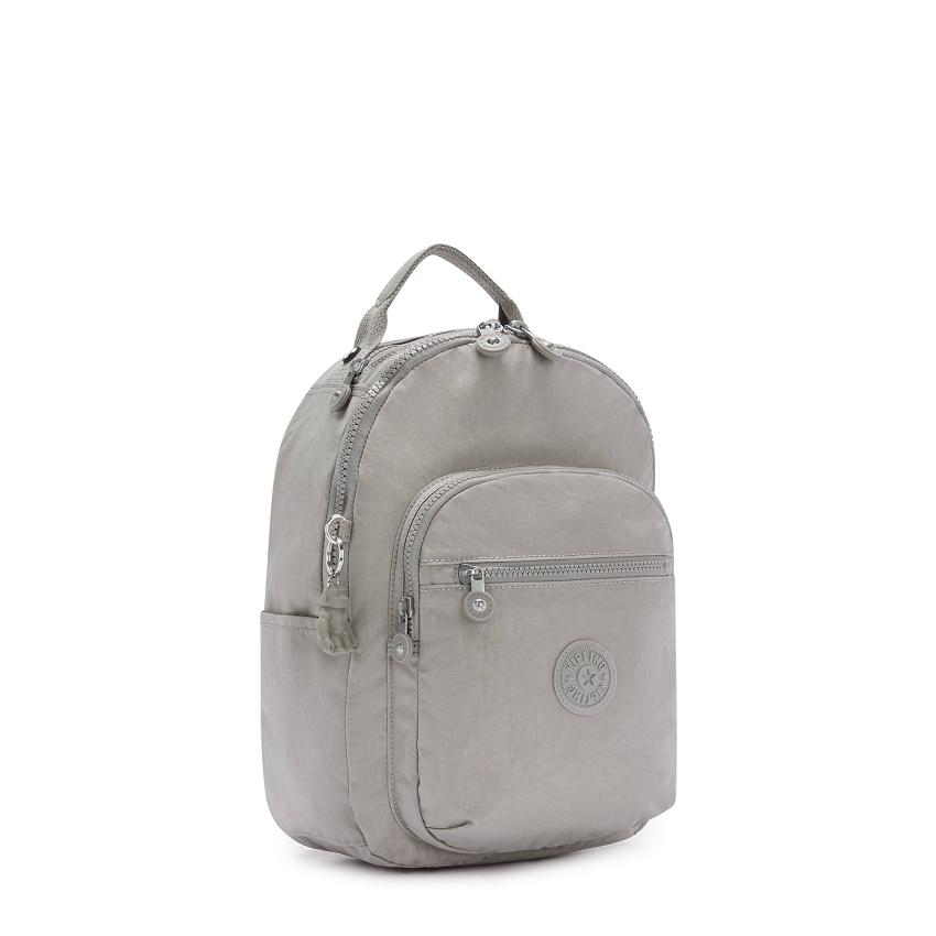 Kipling Seoul Small Backpacks Grey | Ki2096U