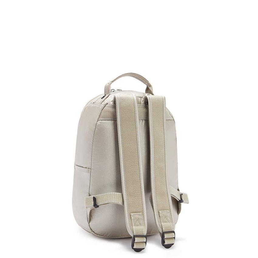 Kipling Seoul Small Backpacks Metal | Ki2103J