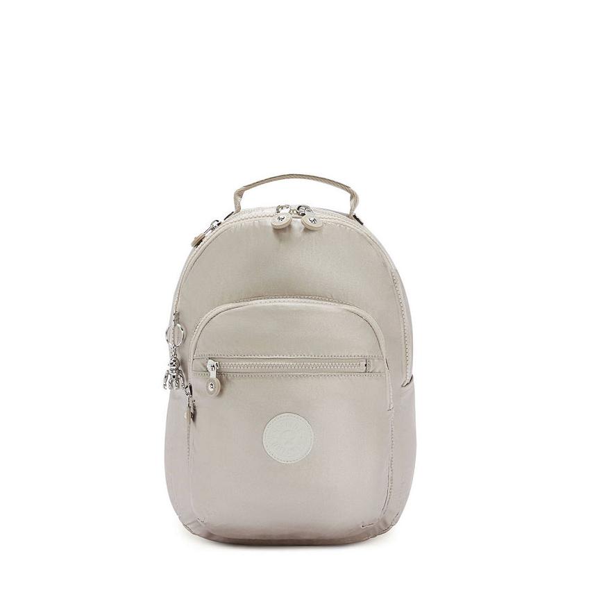 Kipling Seoul Small Backpacks Metal | Ki2103J