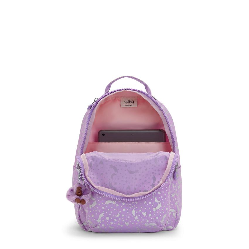 Kipling Seoul Small Backpacks Metal | Ki2105L