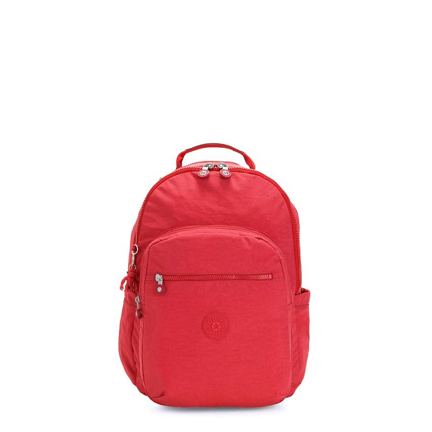 Kipling Seoul Small Backpacks Red | Ki2069M