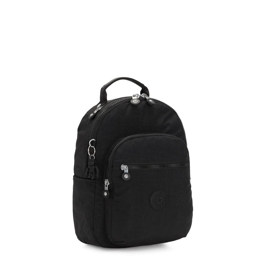 Kipling Seoul Small School Backpacks Black | Ki2080O