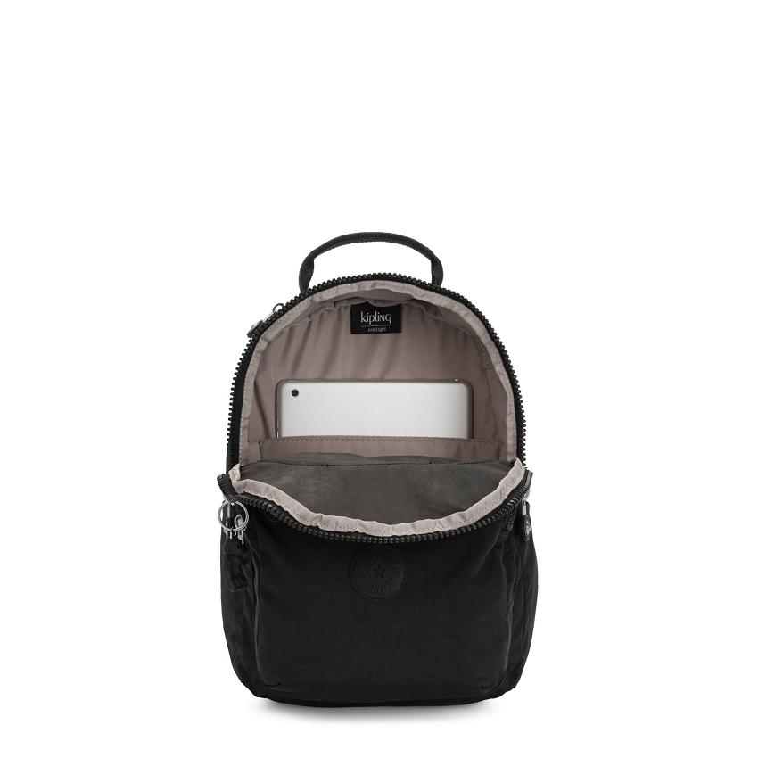 Kipling Seoul Small School Backpacks Black | Ki2080O