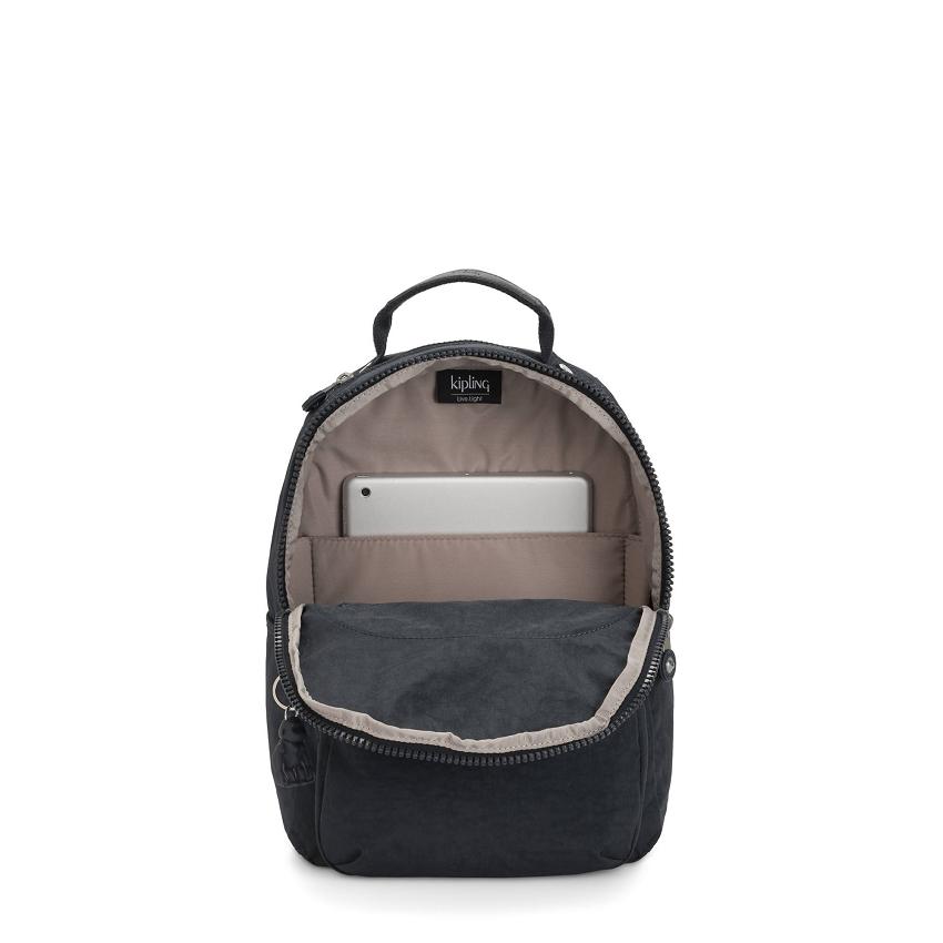 Kipling Seoul Small School Backpacks Navy | Ki2107C