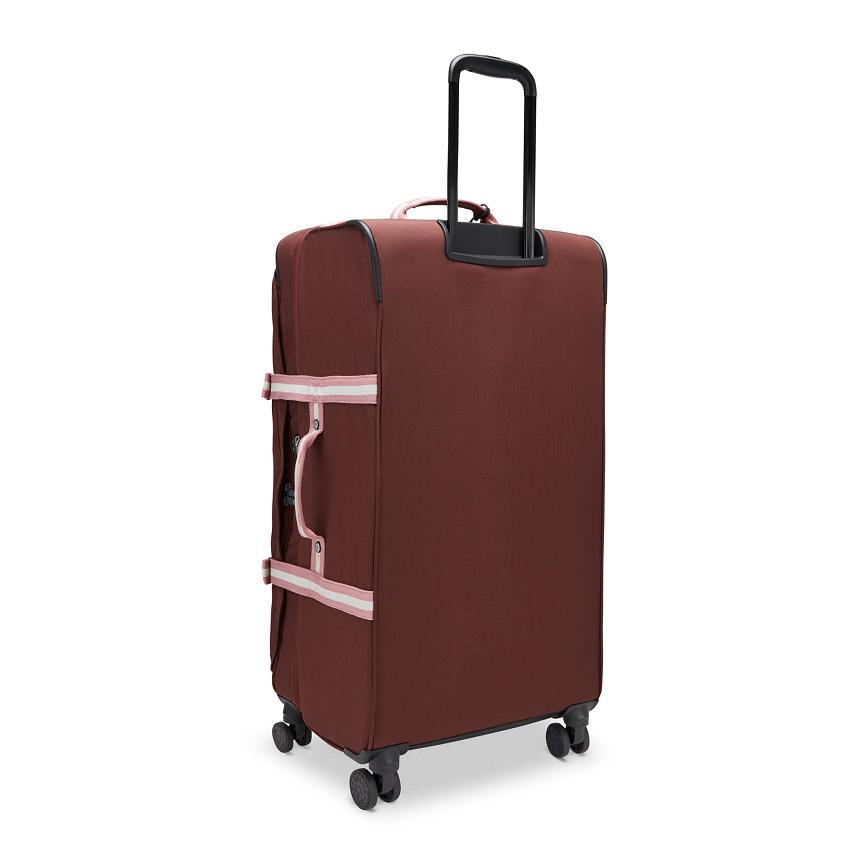 Kipling Spontaneous Large Rolling Luggage Burgundy | Ki1210H