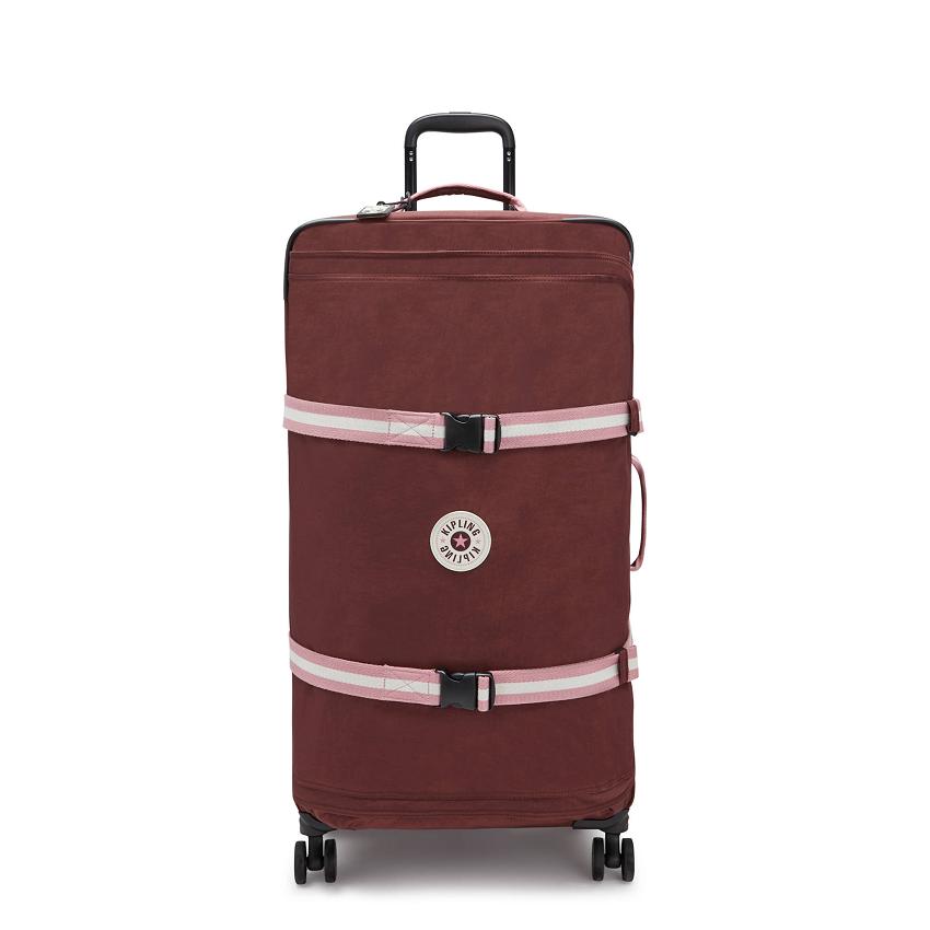 Kipling Spontaneous Large Rolling Luggage Burgundy | Ki1210H