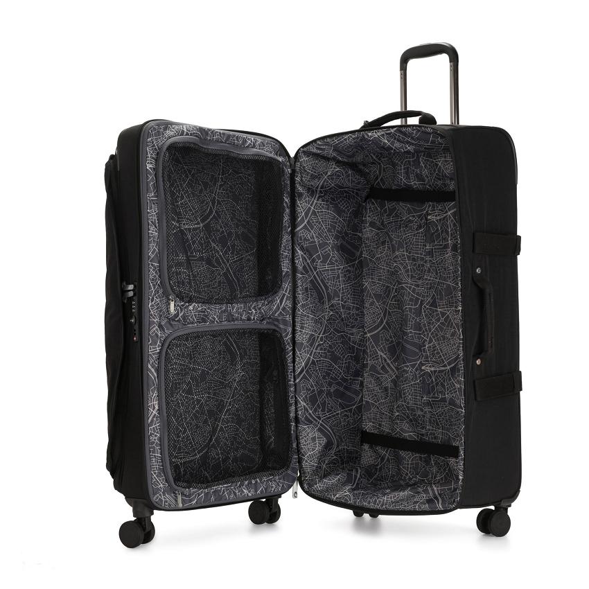 Kipling Spontaneous Large Rolling Luggage Black | Ki1221A