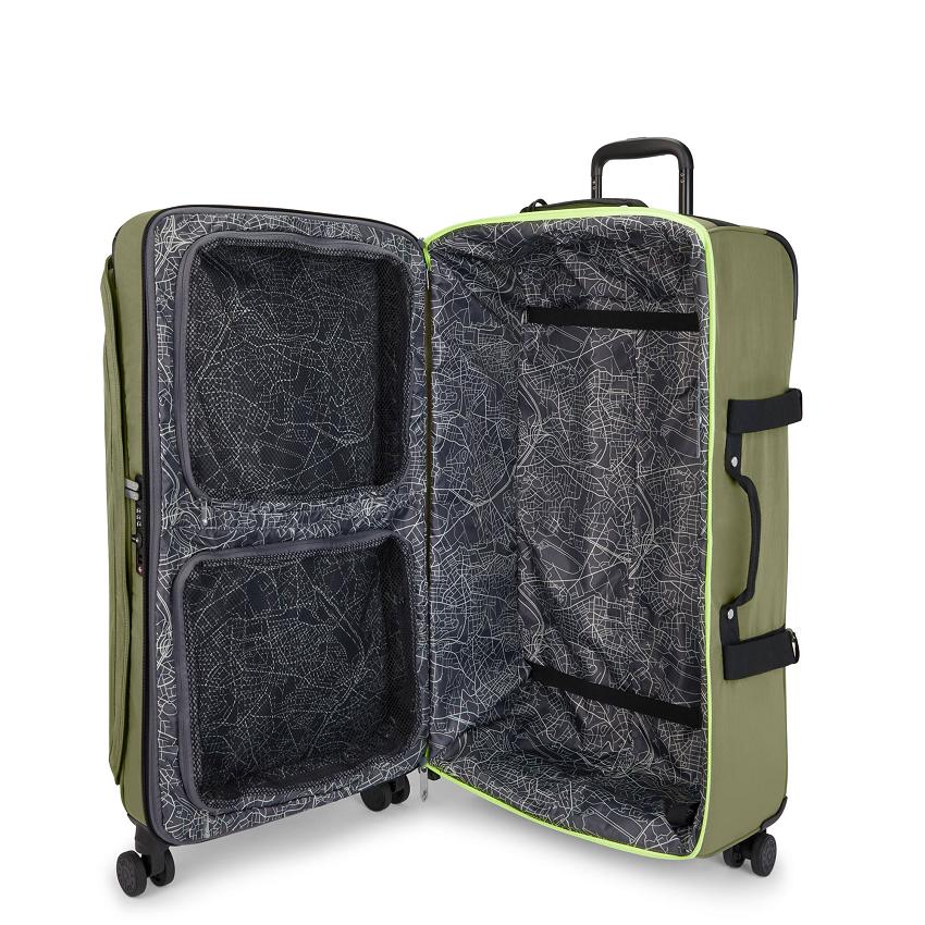 Kipling Spontaneous Large Rolling Luggage Olive | Ki1237D