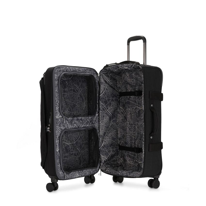 Kipling Spontaneous Medium Carry On Luggage Black | Ki1102N