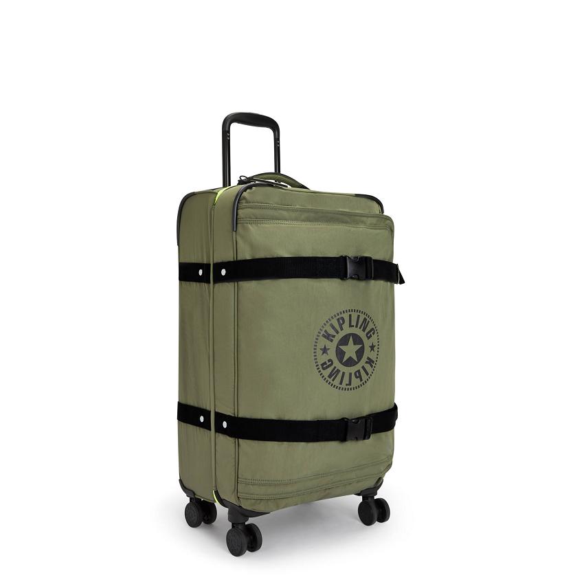 Kipling Spontaneous Medium Rolling Luggage Olive | Ki1264O