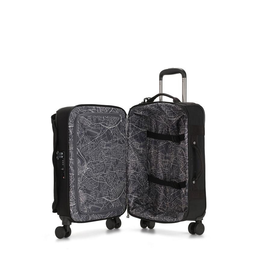 Kipling Spontaneous Small Rolling Luggage Black | Ki1282F