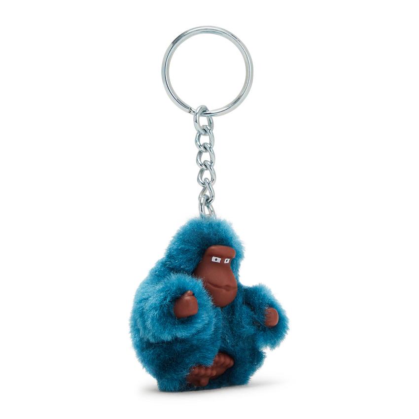 Kipling Sven Extra Small Keychains Turquoise | Ki1437Y