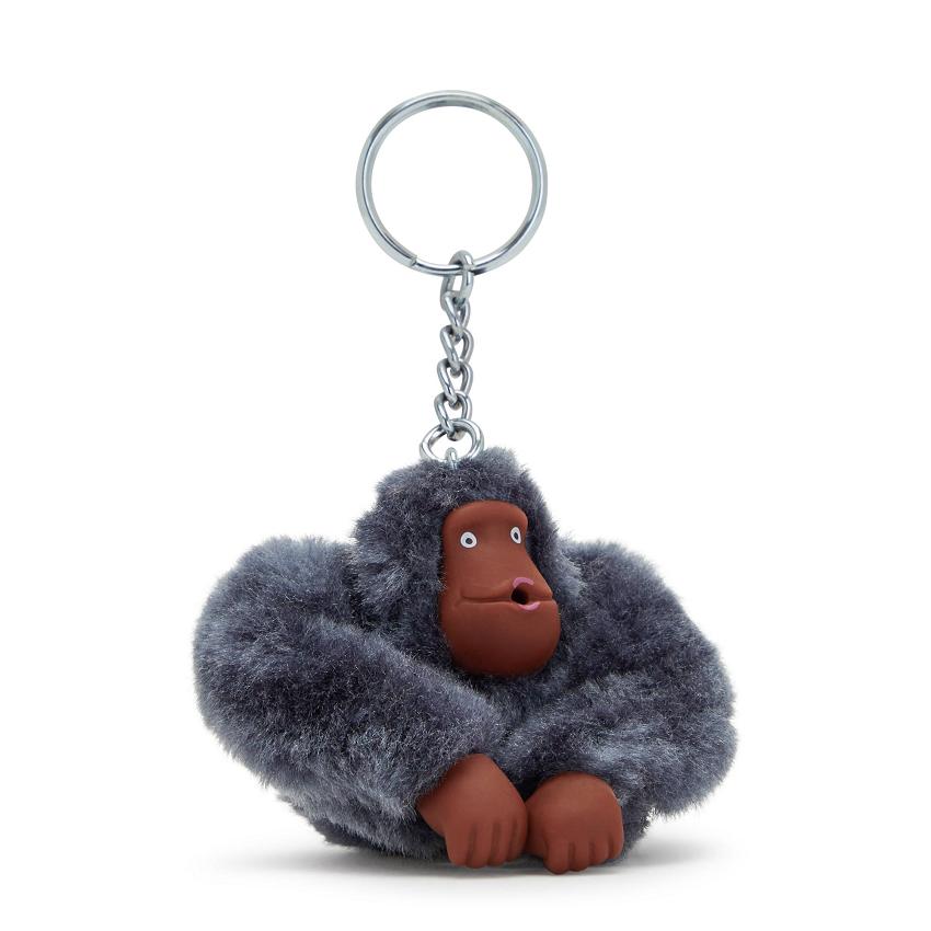 Kipling Sven Keychains Grey | Ki1588S