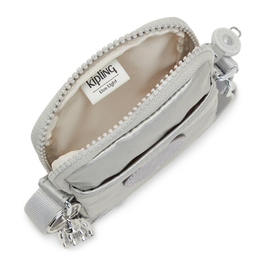 Kipling Tally Mini Bags Silver | Ki1538V