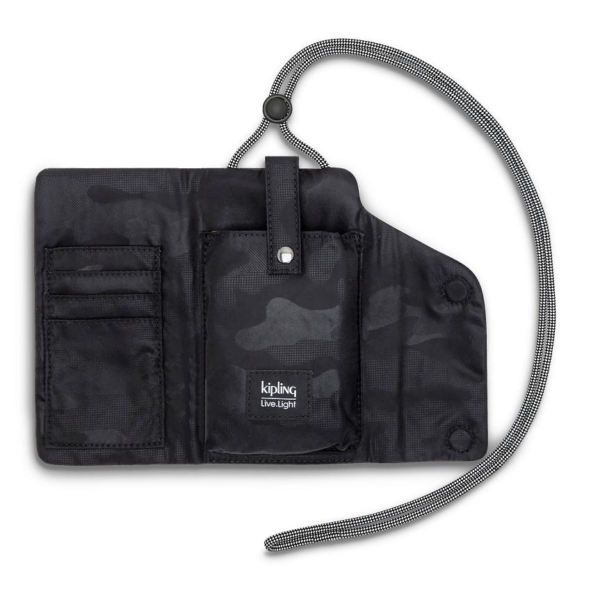 Kipling Willis Crossbody Bags Black Camo | Ki1770T